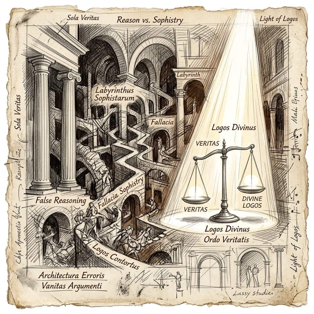 La Arquitectura del Engaño y los Pecados de la Razón: Tratado de Lógica Clásica, Neurobiología y Dialéctica Pontificia Frente a las Falacias del Mundo Moderno (Parte I de VI)